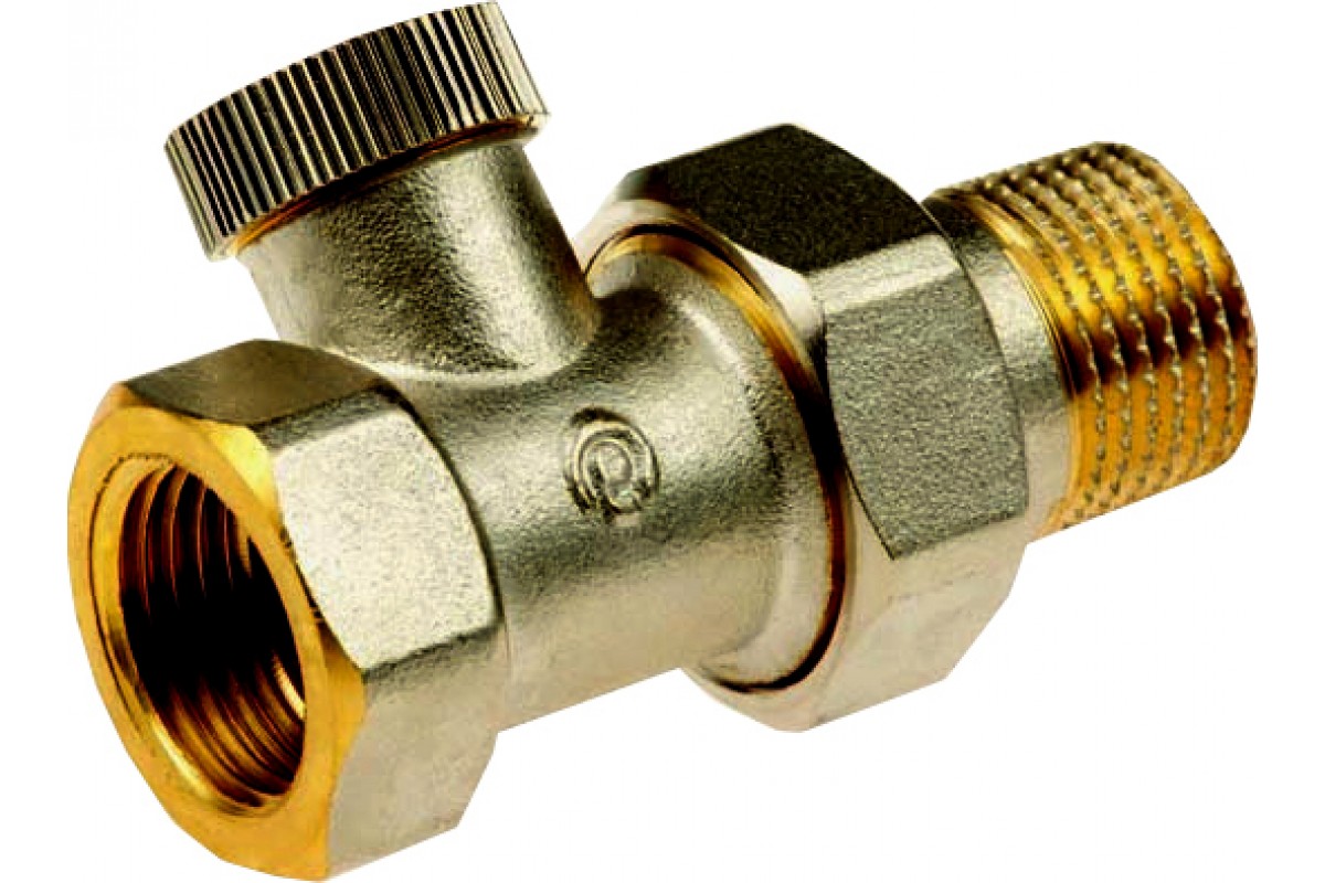 Клапан запорно-регулирующий (обратного потока) прямой 1/2"х1/2", от производителя Prado